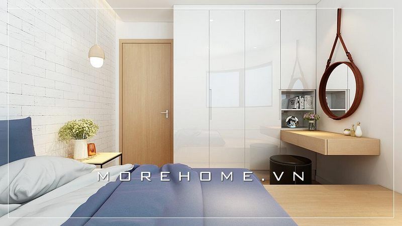 thi công tủ áo đẹp MoreHome
